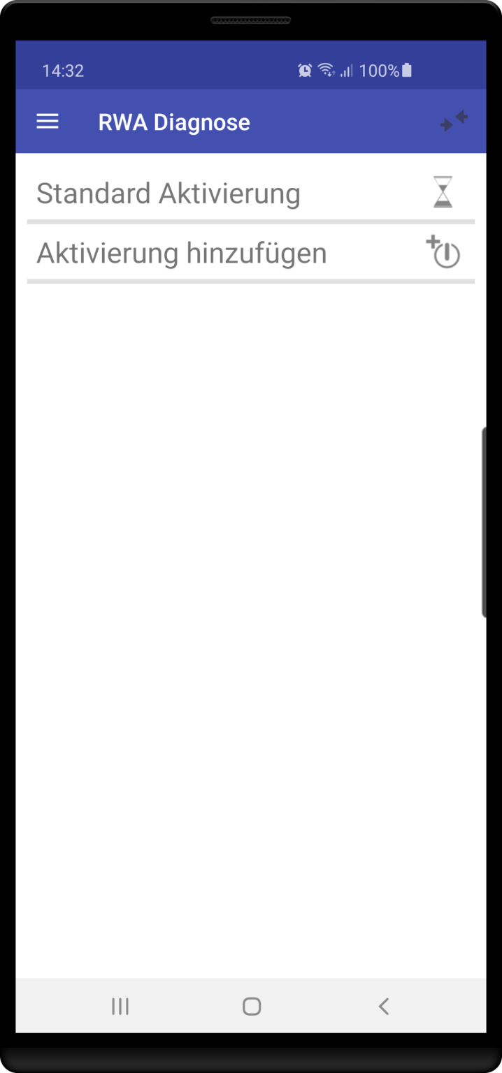 Android RWA Diagnose App RWAZentrale.de