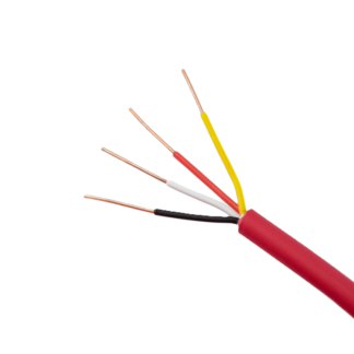 Brandmeldekabel 2x2x0,8 rot